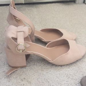 H&m light pink heels